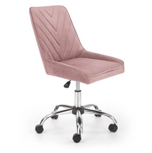 Кресло компьютерное Halmar RICO (розовый)
