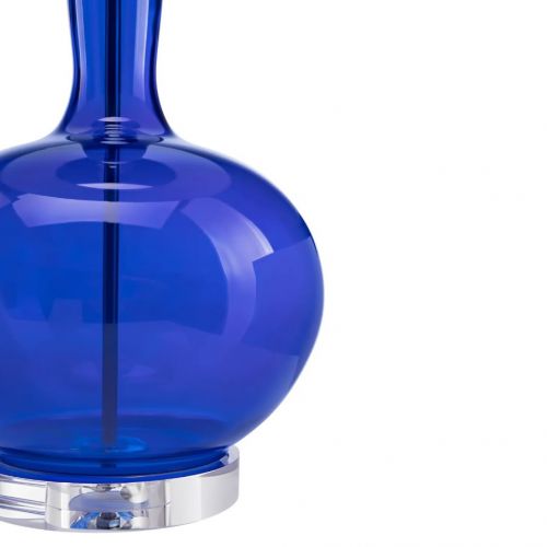 Настольная лампа "Эверли" Синяя