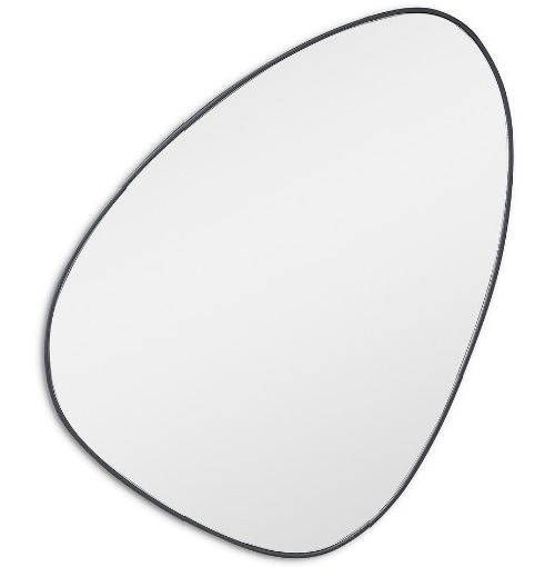 Зеркало в тонкой раме Sten S Black Smal