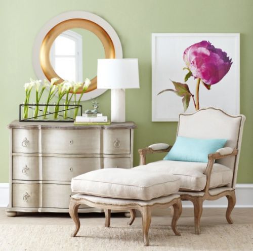 Зеркало в раме Capri White