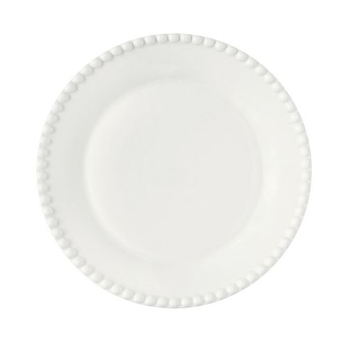 Тарелка закусочная Tiffany, белая, 19 см