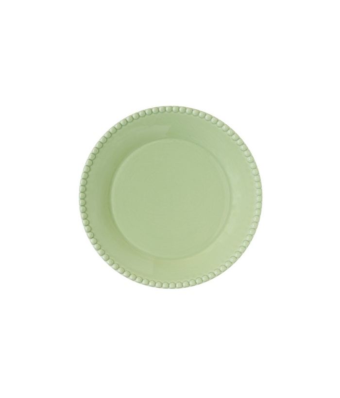 Тарелка обеденная Tiffany, зелёная, 26 см