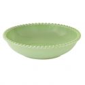 Тарелка суповая Tiffany, зелёная, 20 см