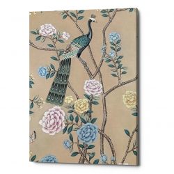 Картина «Императорский павлин», версия 5 (холст, галерейная натяжка)