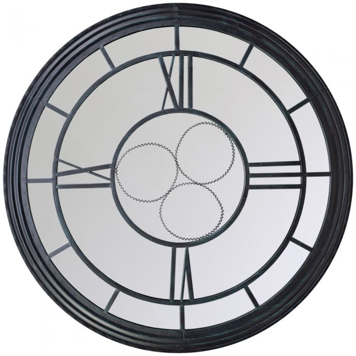 Настенное зеркало «Сен-Лазар» (черный антик)