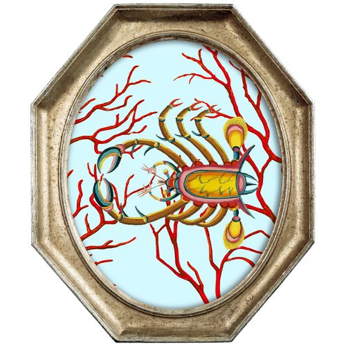 Картина «Фантастика подводного мира» в раме «Эдита», версия 73