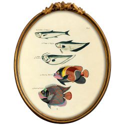 Картина «Фантастика подводного мира» в раме «Тиффани» (том 1, версия 16)