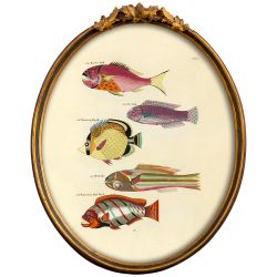 Картина «Фантастика подводного мира» в раме «Тиффани» (том 1, версия 21)