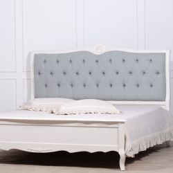 GW19L Кровать 180х200, обивка HR150-9, с решеткой