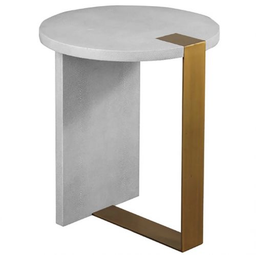 Серый приставной столик “Дидье”