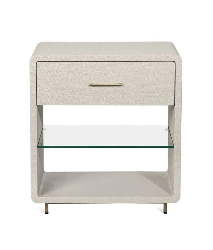 Бежевая прикроватная тумба “Тейт”