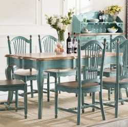 Обеденный стол Painting 180 и 6 стула
