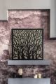 Зеркальное панно Trees Black