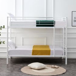 Кровать Halmar BUNKY 90 двухъярусная (белый)