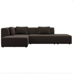 Диван угловой Ткань Велюр Industrial Loft 9941108C