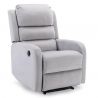 Кресло Signal PEGAZ VELVET раскладное (светло-серый)