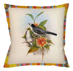 Подушка интерьерная «Птицы Солнца» (версия 9)