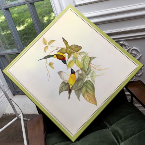 Картина на холсте «Птицы Солнца» 60×60, холст, галерейная натяжка (версия 1)