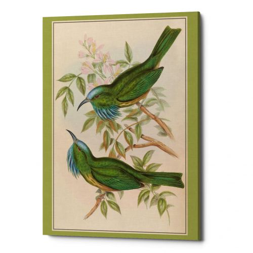 Картина на холсте «Птицы Солнца» 30×45, холст, галерейная натяжка (версия 2)