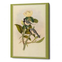 Картина на холсте «Птицы Солнца» 30×45, холст, галерейная натяжка (версия 10)