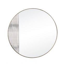 Круглое зеркало в раме “Нолан” – S