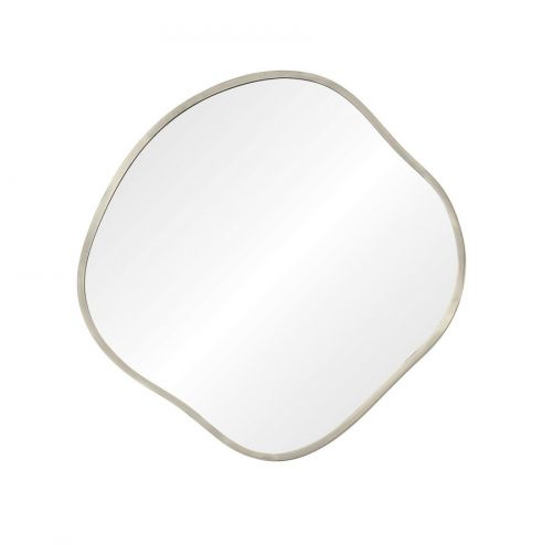 Organic M Silver (Органик) Зеркало в тонкой раме Smal Ø61 см