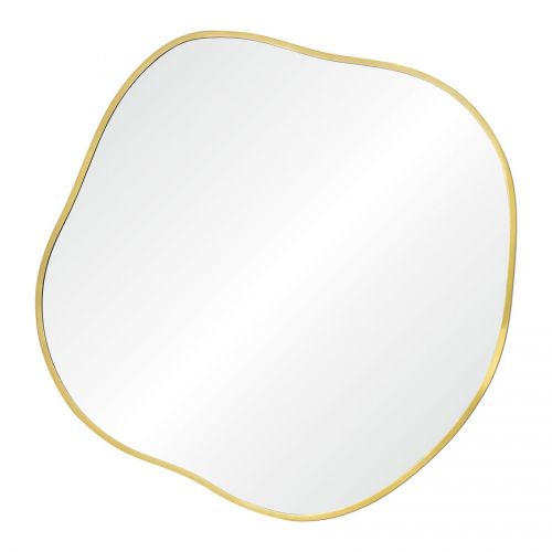 Organic L Gold (Органик) Зеркало в тонкой раме Smal Ø91 см