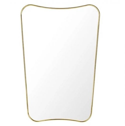 Sky M Gold (Скай) Зеркало в тонкой раме Smal 45/60*85 см