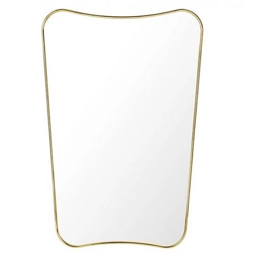 Sky M Gold (Скай) Зеркало в тонкой раме Smal 45/60*85 см