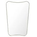 Небо (Sky) M Серебро Зеркало в тонкой раме 45/60*85 см