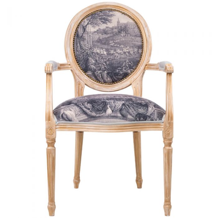 Полукресло «Блуа» гризайль лайт (Ноябрь, Стрелец)