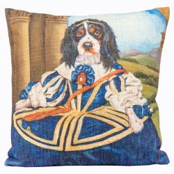 Арт-подушка «Музейный экспонат»,версия 16 «Инфанта Маргарита в возрасте 8 лет»