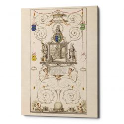 Картина на холсте «Эрмитаж» 30×45, холст, галерейная натяжка (версия 14)