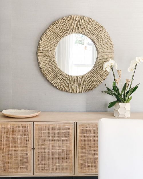 Зеркало в круглой раме “Триша”