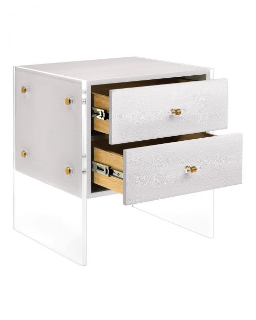 Серая прикроватная тумба “Берк”