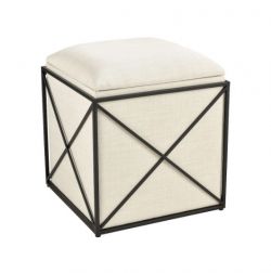 Бежевый пуф “Аксель”