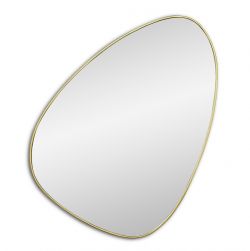 Sten S Gold (Стэн) Зеркало в тонкой раме Smal 66*83см