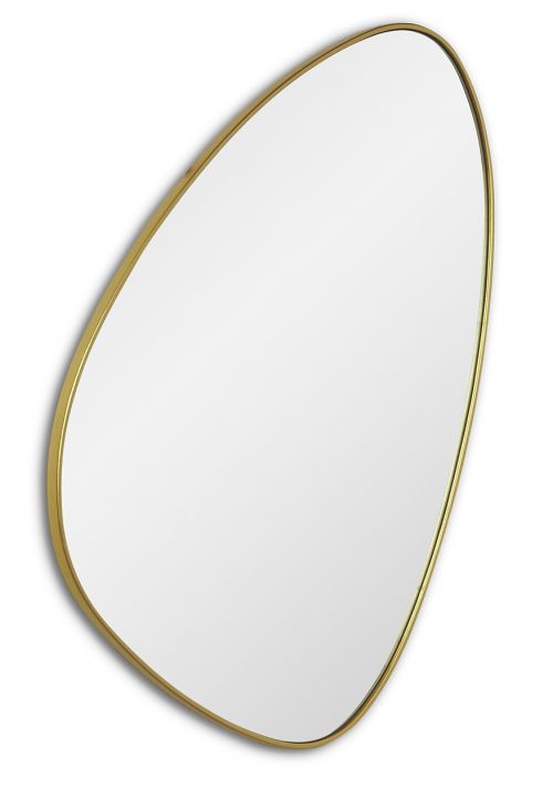 Sten S Gold (Стэн) Зеркало в тонкой раме Smal 66*83см