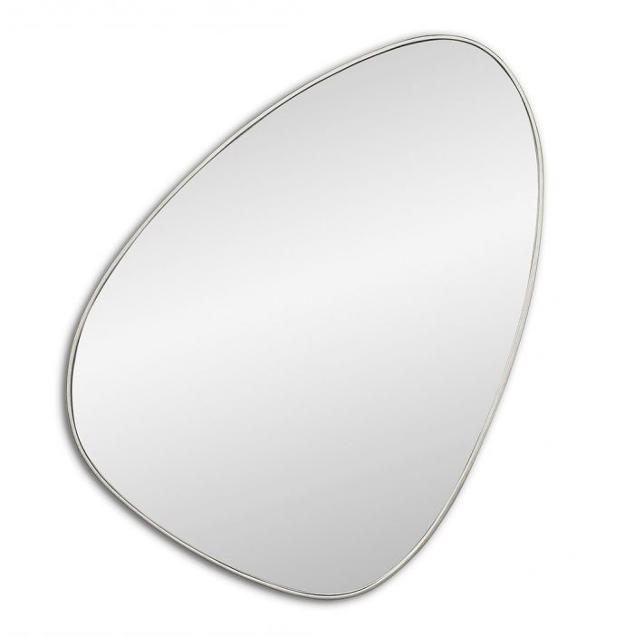 Sten S Silver (Стэн) Зеркало в тонкой раме Smal 66*83см