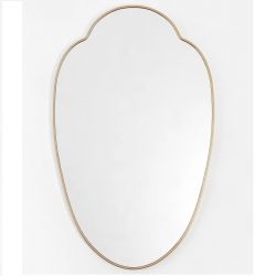 Milis Gold (Милис) Зеркало в тонкой раме Smal 55*89 см