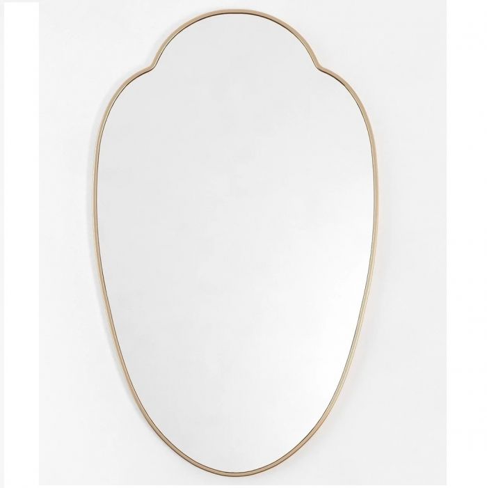 Milis Gold (Милис) Зеркало в тонкой раме Smal 55*89 см