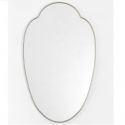 Милис (Milis) Серебро Зеркало в тонкой раме 55*89 см