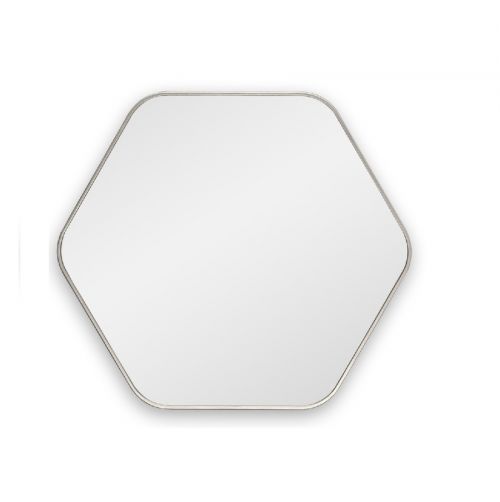 Hexagon M Silver (Хексаген) Зеркало в тонкой раме Smal 80*74 см