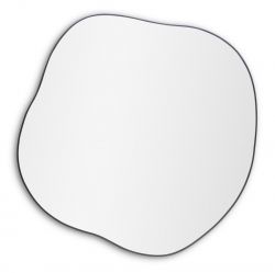 Organic L Black (Органик) Зеркало в тонкой раме Smal Ø91 см