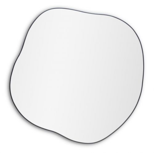 Organic L Black (Органик) Зеркало в тонкой раме Smal Ø91 см