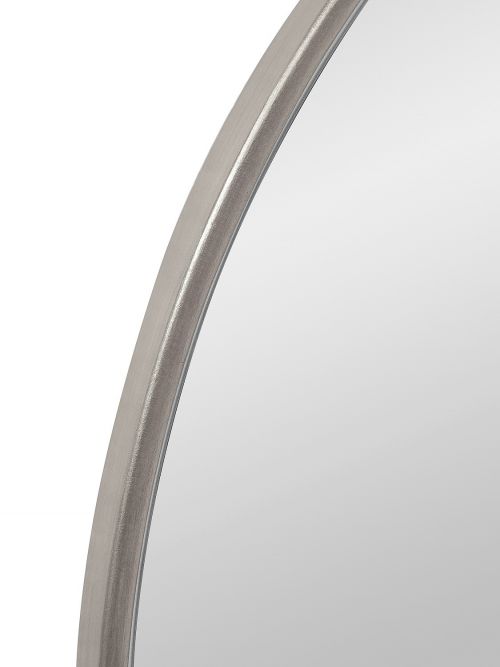 Ala XS Silver (Ала) Зеркало в тонкой раме Smal Ø40 см