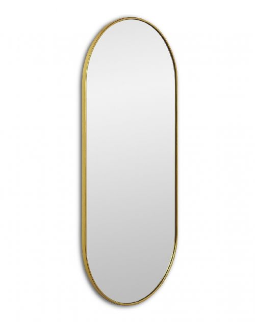 Kapsel S Gold (Капсел) Зеркало в тонкой раме Smal 40*85 см