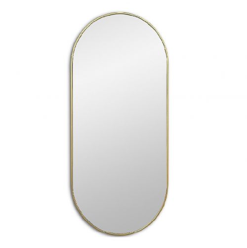 Kapsel S Gold (Капсел) Зеркало в тонкой раме Smal 40*85 см