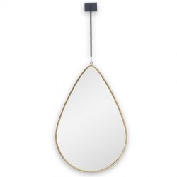 Droppe L Gold (Дроп) Зеркало на подвесе в тонкой раме Smal 40*90см