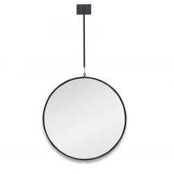 Tandem M Black (Тандем) Зеркало на подвесе в тонкой раме 40*70 см